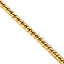 喜平 KIHEI アンクレット K18 23cm 6.3g 8面トリプル イエローゴールド K18YG ブレスレット 造幣局検定マーク ※ショッピングローン対応していません