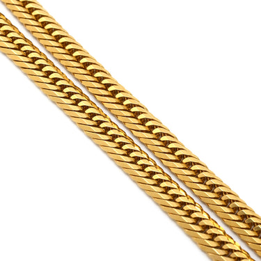 喜平 KIHEI K18 18金 60.4cm 30.6g 12面トリプル イエローゴールド K18YG ネックレス 造幣局検定マーク ※ショッピングローン対応していません