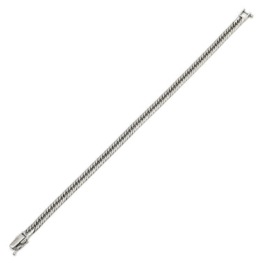 喜平 KIHEI K18 WG 18金 18cm 10.5g 8面トリプル ホワイトゴールド K18WG ブレスレット 造幣局検定マーク ※ショッピングローン対応していません