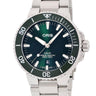 腕時計 オリス ORIS アクイス デイト 01 733 7730 4157 自動巻き メンズ グリーン 緑 逆回転防止ベゼル ダイバーズ
