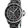 腕時計 シャネル CHANEL J12 GMT 41mm H3101 自動巻き メンズ マットブラックセラミック 黒 アラビア デイト