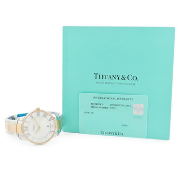 腕時計 ティファニー Tiffany & Co アトラス ドーム オートマティック Z1810.68.13A21A00A 自動巻き メンズ 未使用 ローマン ホワイト