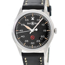 腕時計 ベル&ロス BELL&ROSS ヴィンテージ ミリタリー BRV1-92 自動巻き メンズ ブラック デイト オートマティック