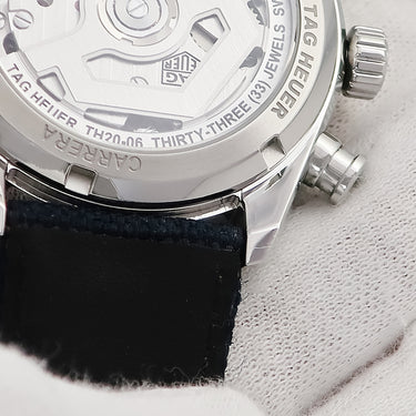 腕時計 タグホイヤー TAG Heuer カレラ クロノグラフ スキッパー CBS2213.FN6002 自動巻き メンズ デイト スモールセコンド