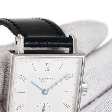 腕時計 ノモス NOMOS テトラ 27 TT1A1W1 手巻き メンズ スクエア スモールセコンド 青針 アラビア バー