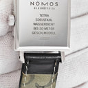 腕時計 ノモス NOMOS テトラ 27 TT1A1W1 手巻き メンズ スクエア スモールセコンド 青針 アラビア バー