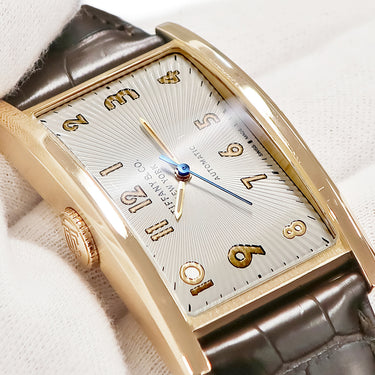 腕時計 ティファニー Tiffany & Co イーストウエスト オートマティック 36813954 自動巻き メンズ K18PG無垢 アラビア サンビーム