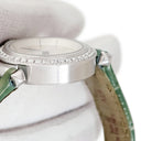 腕時計 カルティエ Cartier ミス パシャ 27mm WJ124027 クオーツ レディース K18WG無垢 純正ダイヤ シルバー 青針