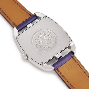 腕時計 エルメス HERMES ケープコッド トノー ドゥブルトゥール CT1.710 クオーツ レディース トノウ アラビア 2連ブレス