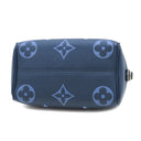 ルイヴィトン LOUIS VUITTON スピーディ バンドリエール 20 M46517 ブルー モノグラムアンプラント 2WAYバッグ ゴールド金具 青 グラデーション
