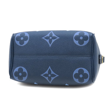 ルイヴィトン LOUIS VUITTON スピーディ バンドリエール 20 M46517 ブルー モノグラムアンプラント 2WAYバッグ ゴールド金具 青 グラデーション