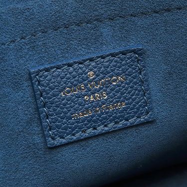 ルイヴィトン LOUIS VUITTON スピーディ バンドリエール 20 M46517 ブルー モノグラムアンプラント 2WAYバッグ ゴールド金具 青 グラデーション