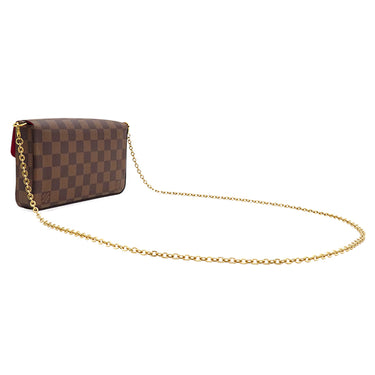 ルイヴィトン LOUIS VUITTON ポシェット フェリシー N40492 ダミエエベヌ ダミエキャンバス チェーンウォレット ゴールド金具 チェーンショルダー ポーチ