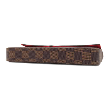 ルイヴィトン LOUIS VUITTON ポシェット フェリシー N40492 ダミエエベヌ ダミエキャンバス チェーンウォレット ゴールド金具 チェーンショルダー ポーチ