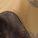 ルイヴィトン LOUIS VUITTON オンザゴー GM M45320 モノグラム モノグラムキャンバス モノグラムリバースキャンバス トートバッグ ゴールド金具 肩掛け 茶