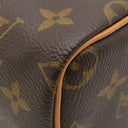 ルイヴィトン LOUIS VUITTON ナノ スピーディ M61252 モノグラム モノグラムキャンバス ショルダーバッグ ゴールド金具 茶 ミニショルダー