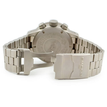 腕時計 フォルティス Fortis オフィシャル コスモノート クロノグラフ 638.27.141 自動巻き メンズ OH済 デイデイト ブラック 限定