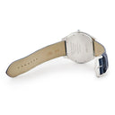 腕時計 カルティエ Cartier ドライブ ドゥ カルティエ エクストラフラット WSNM0011 手巻き メンズ 新品同様 シルバー ローマン 青針