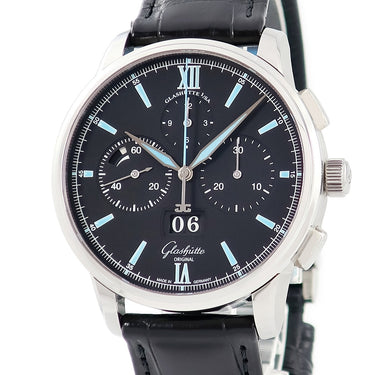 腕時計 グラスヒュッテ オリジナル GLASHUTTE ORIGINAL セネタ クロノグラフ パノラマデイト 1-37-01-03-02-35 自動巻き メンズ スモールセコンド