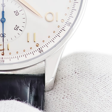 腕時計 IWC IWC ポルトギーゼ クロノグラフ オートマティック IW371401 自動巻き メンズ スモールセコンド アラビア