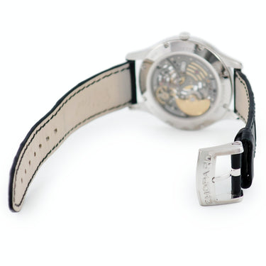 腕時計 ショパール CHOPARD L.U.C XP スケルテック 171936-1001 自動巻き メンズ K18WG無垢 純正ダイヤ ブラック 限定28本