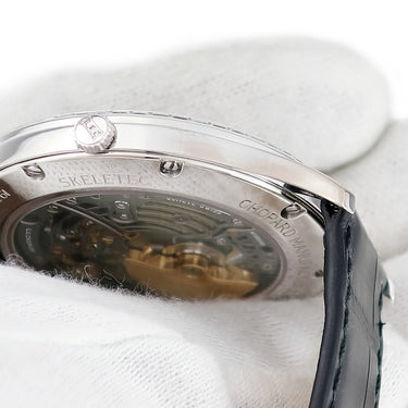 腕時計 ショパール CHOPARD L.U.C XP スケルテック 171936-1001 自動巻き メンズ K18WG無垢 純正ダイヤ ブラック 限定28本