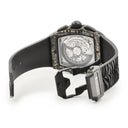 腕時計 ウブロ HUBLOT スピリットオブビッグバン カーボン ゴールド タイガー 642.QX.0113.RX.TIG22 自動巻き メンズ ブラック 限定