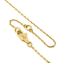 ヴァンクリーフアーペル Van Cleef & Arpels スウィート アルハンブラ ペンダント パールホワイト×イエローゴールド K18YG マザーオブパール ネックレス 白 シェル Au750 18K