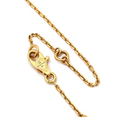 ヴァンクリーフアーペル Van Cleef & Arpels スウィート パピヨン ペンダント VCARF69300 パールホワイト×イエローゴールド K18YG マザーオブパール ネックレス 750 YG 18K シェル