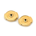 ヴァンクリーフアーペル Van Cleef & Arpels ピュア アルハンブラ VCARA38800 パールホワイト×イエローゴールド K18YG マザーオブパール ピアス Au750 18K 18金 白 シェル