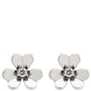 ヴァンクリーフアーペル Van Cleef & Arpels フリヴォル ピアス ミニモデル VCARP0J600 ホワイトゴールド K18WG ダイヤモンド ピアス VCA Au750 18K 18金 ダイヤ フラワー