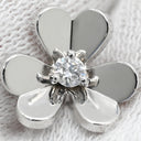 ヴァンクリーフアーペル Van Cleef & Arpels フリヴォル ピアス ミニモデル VCARP0J600 ホワイトゴールド K18WG ダイヤモンド ピアス VCA Au750 18K 18金 ダイヤ フラワー