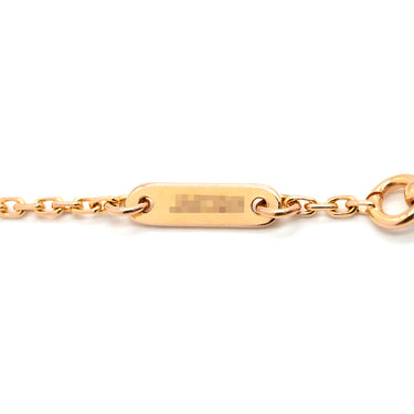 ヴァンクリーフアーペル Van Cleef & Arpels スウィート ハート カーネリアン VCARN59L00 レッド×ローズゴールド K18RG カーネリアン ブレスレット 18K