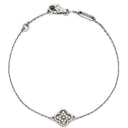 ヴァンクリーフアーペル Van Cleef & Arpels スウィート アルハンブラ VCARO85600 ホワイトゴールド K18WG ブレスレット Au750 18K WG ダイヤモンド 12石