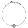 ヴァンクリーフアーペル Van Cleef & Arpels スウィート アルハンブラ VCARO85600 ホワイトゴールド K18WG ブレスレット Au750 18K WG ダイヤモンド 12石