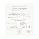 ヴァンクリーフアーペル Van Cleef & Arpels スウィート アルハンブラ VCARO85600 ホワイトゴールド K18WG ブレスレット Au750 18K WG ダイヤモンド 12石