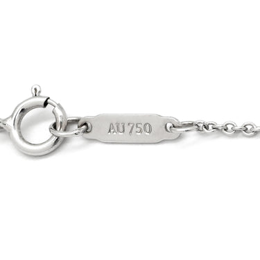 ティファニー Tiffany & Co フィリグリー ハート ダイヤペンダント ホワイトゴールド K18WG ダイヤモンド ネックレス K18 WG 南京錠 パドロック 鍵 パヴェダイヤ