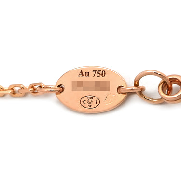ショーメ CHAUMET ジュ ドゥ リアン ハーモニー SM ペンダント 084428 レッド×ピンクゴールド K18PG ダイヤモンド オニキス ネックレス 750 18K PG ダイヤ カーネリアン 赤
