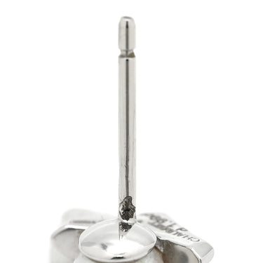 ショーメ CHAUMET エグレット パール ダイヤピアス パールホワイト×ホワイトゴールド K18WG ダイヤモンド ピアス K18 Au750 V字型 ダイヤ