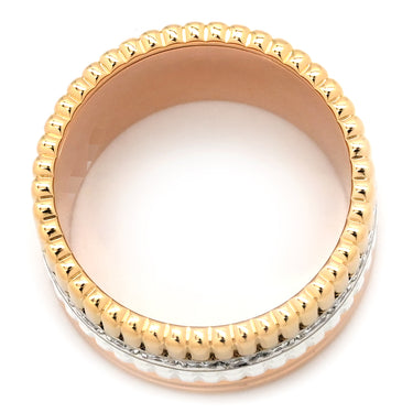 ブシュロン BOUCHERON キャトル ホワイト ダイヤモンド ラージ JRG01599 4カラー K18YG K18PG K18WG セラミック ダイヤモンド #T54(JP14) リング 指輪 AU750 18K セラミック 13.5号