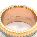 ブシュロン BOUCHERON キャトル ホワイト ダイヤモンド ラージ JRG01599 4カラー K18YG K18PG K18WG セラミック ダイヤモンド #T54(JP14) リング 指輪 AU750 18K セラミック 13.5号