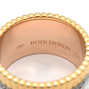 ブシュロン BOUCHERON キャトル ホワイト ダイヤモンド ラージ JRG01599 4カラー K18YG K18PG K18WG セラミック ダイヤモンド #T54(JP14) リング 指輪 AU750 18K セラミック 13.5号