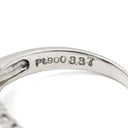 ノンブランド NON BRAND レッドトルマリン 3.37ct ダイヤリング レッド×プラチナシルバー Pt900 ダイヤモンド レッドトルマリン リング 指輪 赤 18K 750 YG オーバルミックスカット ルベライト 12.5号