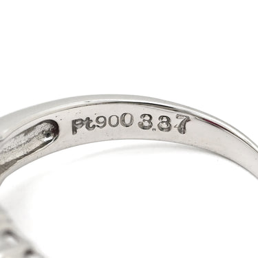 ノンブランド NON BRAND レッドトルマリン 3.37ct ダイヤリング レッド×プラチナシルバー Pt900 ダイヤモンド レッドトルマリン リング 指輪 赤 18K 750 YG オーバルミックスカット ルベライト 12.5号