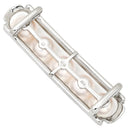ミキモト MIKIMOTO あこやパール 帯どめ パールホワイト×ホワイトゴールド K14WG パール アクセサリー MIKIMOTO 帯留 5P 5粒 真珠