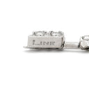 デビアス DE BEERS LINE ラインブレスレット ホワイトゴールド K18WG ダイヤモンド K18PG ブレスレット ダイヤ ブラウンダイヤ