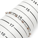 デビアス DE BEERS LINE ラインブレスレット ホワイトゴールド K18WG ダイヤモンド K18PG ブレスレット ダイヤ ブラウンダイヤ