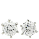 ノンブランド NON BRAND ダイヤモンドピアス 1.01ct 1.03ct プラチナシルバー Pt900 ダイヤモンド ピアス 1P 1粒 大粒