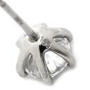 ノンブランド NON BRAND ダイヤモンドピアス 1.01ct 1.03ct プラチナシルバー Pt900 ダイヤモンド ピアス 1P 1粒 大粒
