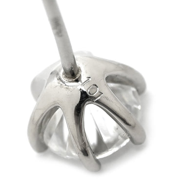 ノンブランド NON BRAND ダイヤモンドピアス 1.01ct 1.03ct プラチナシルバー Pt900 ダイヤモンド ピアス 1P 1粒 大粒